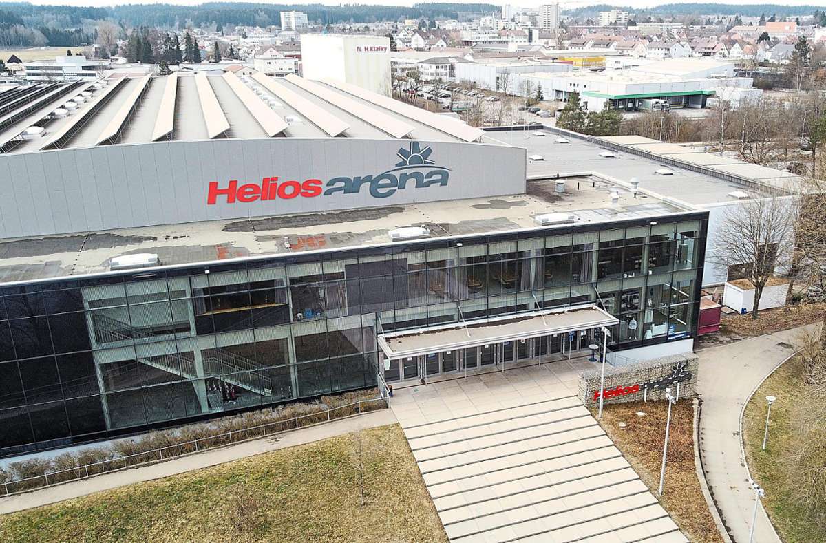 Die Helios-Arena hat sich in den vergangenen Jahren zu einer Multifunktionsarena entwickelt. Der Standort entwickelte sich ab dem Jahr 1968. Foto: Eich