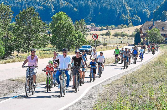 Neuer Radweg freigegeben: Jetzt freie Fahrt für Radler im ganzen Schuttertal