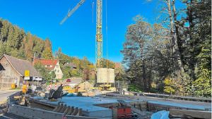 Glasbachbrücke in Burgberg steht kurz vor Fertigstellung