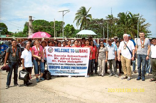 Eine Delegation aus Ebhausen war  zu Besuch  in Lubang, Philippinen.  Foto: Gemeinde Foto: Schwarzwälder-Bote