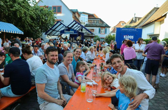 After-Work-Party: Ausgelassene Stimmung in Ettenheim