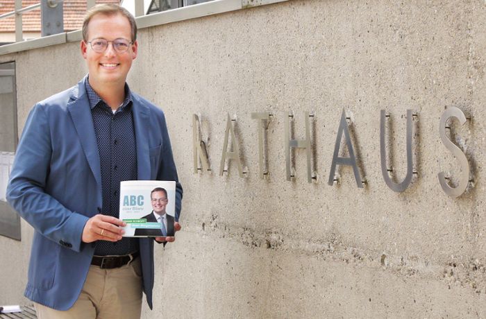 Frank Schroft bewirbt sich um zweite Amtszeit: Bürgermeister von Meßstetten legt sein ABC vor