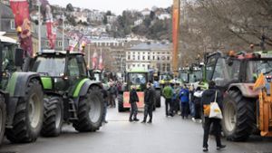Polizei schätzt „weit über 1000“ Traktoren