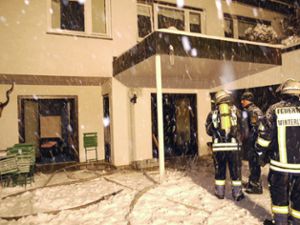 Im Untergeschoss eines Einfamilienhauses liegt die Sauna, in der am Freitag gegen 20.45 Uhr der Brand ausbrach. Foto: Eyrich Foto: Schwarzwälder Bote