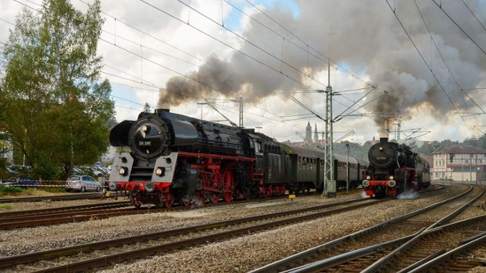 Die Eisenbahnfreunde machen in Rottweil wieder Dampf