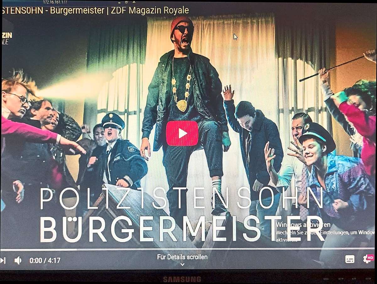 Böhmermanns Bürgermeister-Rap: Das sagen Rathaus-Chefs im Kinzigtal dazu