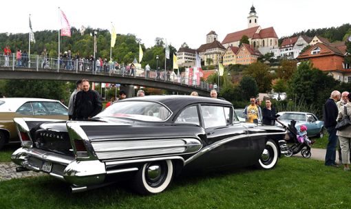 Zum vierten Mal werden beim Stadtfest auch wieder US-Cars ausgestellt.  Foto: SchwArchiv-Foto: Hopp