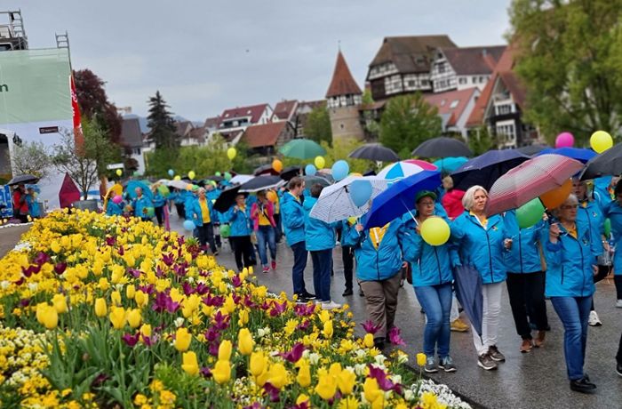 Kretschmann zu Gast in Balingen: Die schönsten Bilder von der Gartenschau-Eröffnung