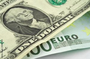 Der Euro schwächelt gegenüber dem Dollar. Foto: Adobe Stock