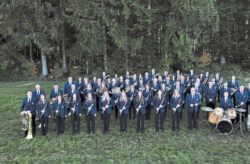 Der Musikverein in voller Pracht im Jubiläumsjahr 2019. Foto: Hölsch