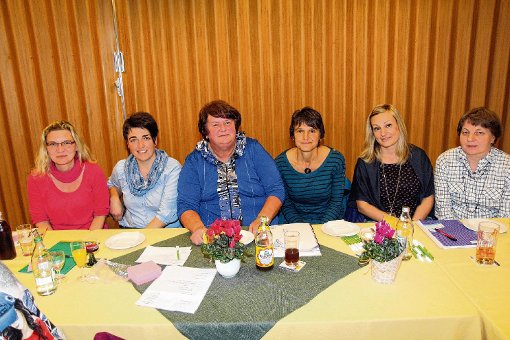 Den neuen  Vorstand bilden   (von links): Kathrin Bier, Sandra Bier, Edeltraud Trenkle, Gertrud Rohrer, Corinna Ganter und Veronika Laufer.   Foto: Bächle Foto: Schwarzwälder-Bote