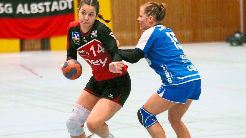 Handball: Albstadt bietet Primus eine Halbzeit Paroli - Handball - Schwarzwälder Bote