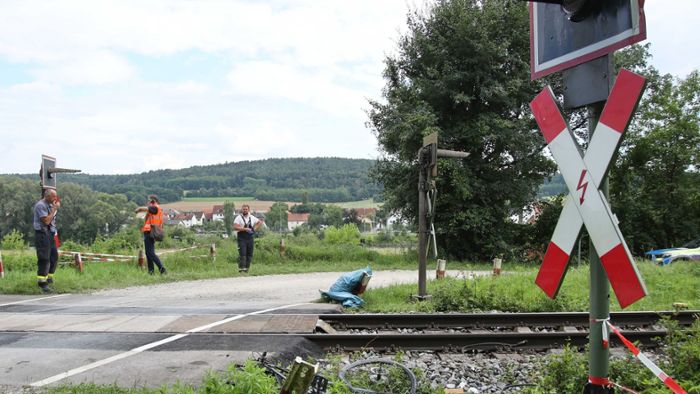 Radfahrer in Baiersbronn von Zug erfasst und getötet