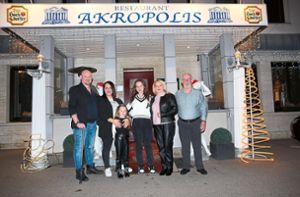 Nach fast 15 Jahren schließt Familie Papachristos aus gesundheitlichen Gründen das griechische Restaurant Akropolis (Drei-König) in Eutingen. Foto: Feinler
