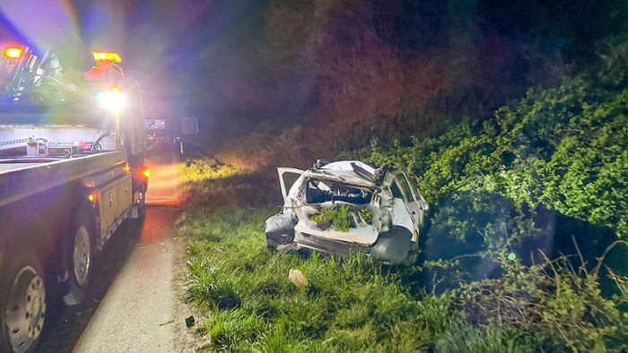 Schwerer Unfall auf A5 zwischen Lahr und Offenburg 