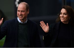 In Liverpool absolvierten Prinzessin Kate und Prinz William ihren ersten Termin in diesem Jahr. Foto: AFP/OLI SCARFF