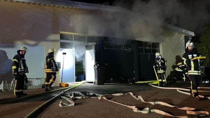 Halbe Million Euro Schaden durch Brand in Maschinenfabrik 
