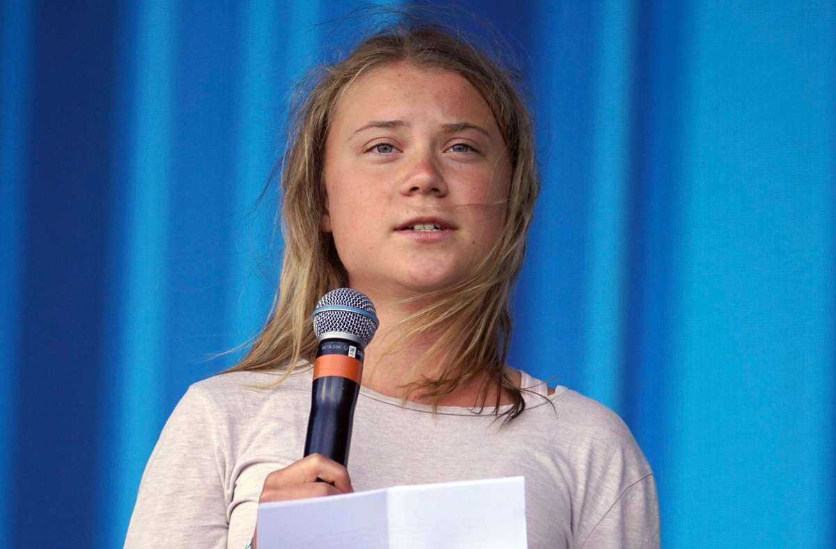 Greta Thunberg äußert sich zur Energiekrise in Deutschland. Foto: dpa/Yui Mok