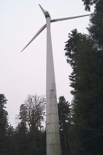 Wie sicher ist die Windenergieanlage in Langenbrand? Mit diesem Thema befasst sich gerade das Landratsamt in Calw. Foto: Krokauer Foto: Schwarzwälder Bote