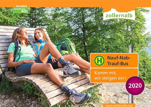 Der Flyer für den Nauf-Nab-Trauf-Bus 2020 – dieser ist jetzt erhältlich. Foto: Privat Foto: Schwarzwälder Bote