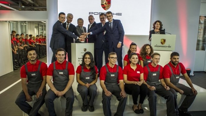 Porsche eröffnet neues Ausbildungszentrum