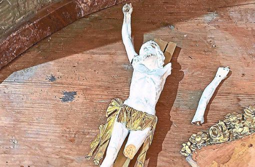 Einer der Fälle: In Offenburg wurden am 11. November zwei Kirchen verwüstet. Es ist nicht der einzige Fall von Kirchen-Vandalismus in Baden-Württemberg. Foto: Gemeinde St. Ursula