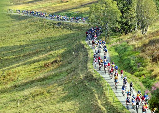 Am 9. und 10. September werden wieder einige  hundert Mountainbiker den 21. Schwarzwald-Bike Marathon unter die Räder nehmen.  Foto: Archiv