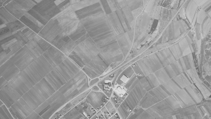 Luftaufnahmen von 1968 zeigen Flächenverbrauch
