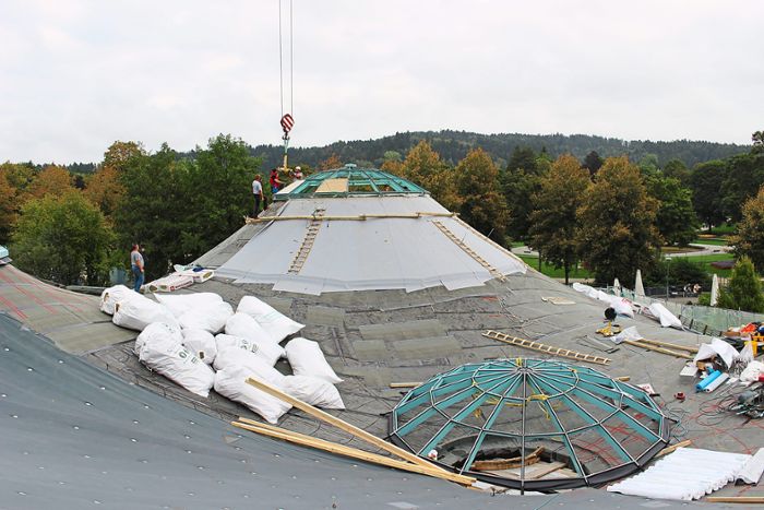 Bad-Dürrheim: Solemar: Kuppeldach saniert, Zeit und Budget eingehalten
