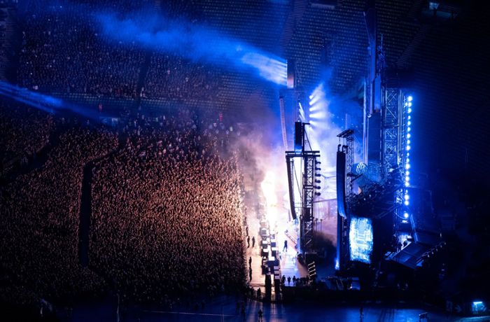 Rammstein in München: „Pussy“ und Penis-Kanone gestrichen  – so war das Konzert