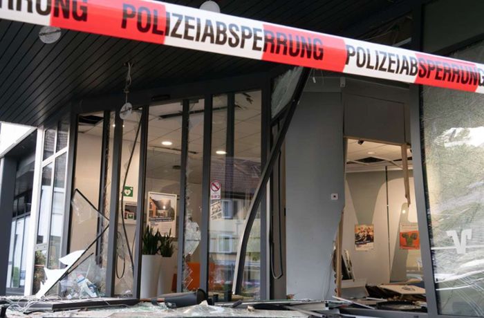 Kriminalität in Sulz: Hängen Sprengung und Raub zusammen? Fehlt es an Polizeipräsenz?