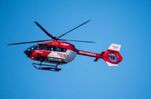 Ein Hubschrauber brachte den Schwerverletzten in eine Klinik. (Symbolfoto) Foto: Heidepriem
