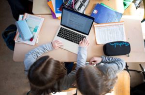 Welche Schulen können Schülern im digitalen Unterricht einen  Internetzugang zur Verfügung stellen? Wie viele haben schnelles Internet? Foto: dpa/Daniel Reinhardt