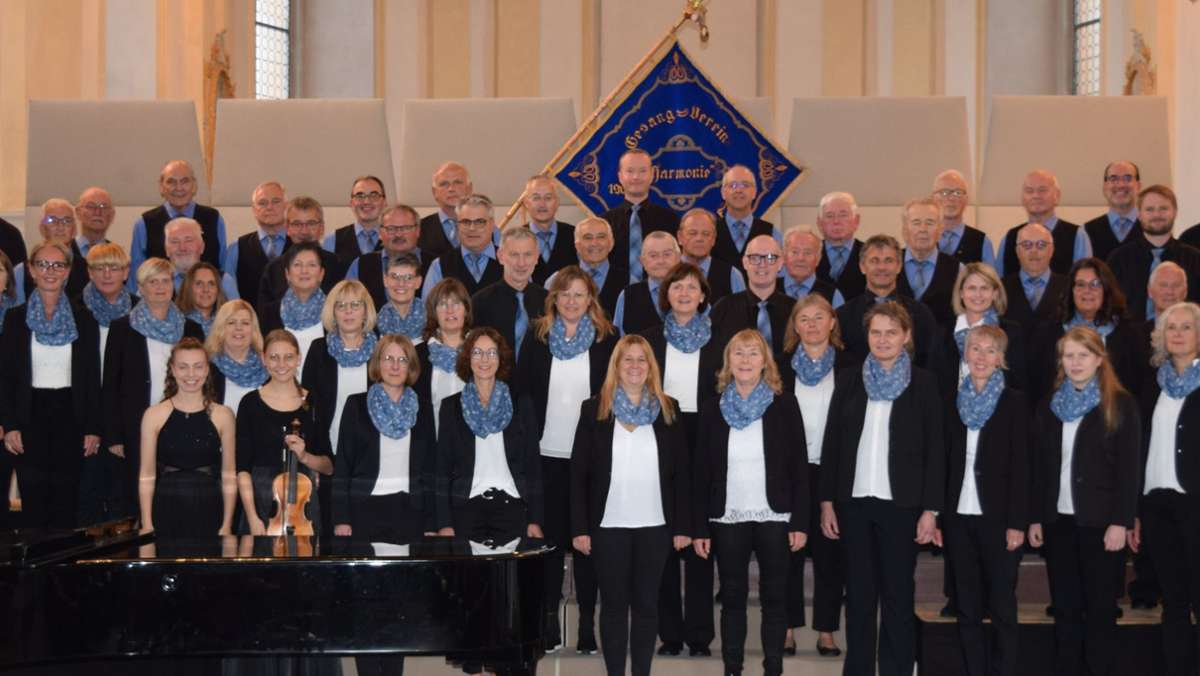 Gesangverein Harmonie Beffendorf: Musiker singen sich in die Herzen der Zuhörer