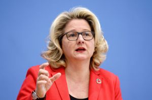 Umweltministerin Svenja Schulze (SPD) Foto: dpa/Kay Nietfeld