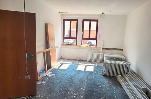 In Ebhausen haben nun die Sanierungsarbeiten des Rathauses begonnen. Foto: Gemeinde Ebhausen