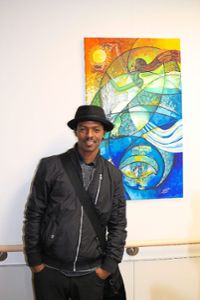 Stellt in der  Rathausgalerie aus: der eritreische Künstler Mulugeta Tekle. Foto: Archiv Foto: Schwarzwälder Bote