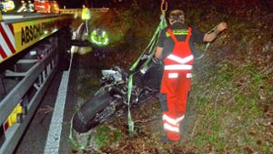 B 296: Motorradfahrer tödlich verunglückt