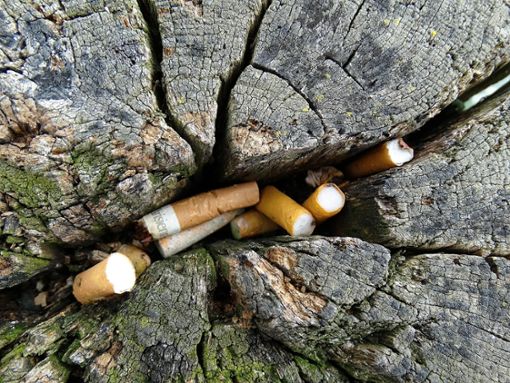 Vor allem auffallend viele  Zigarettenkippen werden weggeworfen.Foto: Pixabay Foto: Schwarzwälder Bote