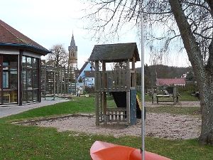 Viel Geld nimmt die Gemeinde Gechingen in den kommenden drei Jahren für den Neubau des Kindergartens Wolfswiesen in die Hand.  Foto: Selter-Gehring Foto: Schwarzwälder-Bote