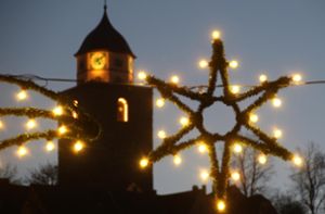 Nur wenig weihnachtliche Beleuchtung wird es diesen Winter im Städtle geben Foto: Lenski
