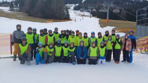 Eschachschule Dunningen: Achtklässler erleben Sportunterricht auf der Skipiste
