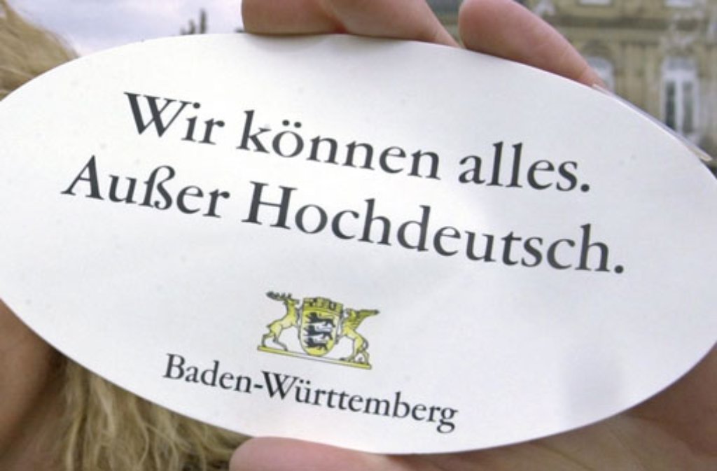 Soll nicht komplett abgeschafft werden: der Spruch des Landes Baden-Württemberg. Foto: dpa