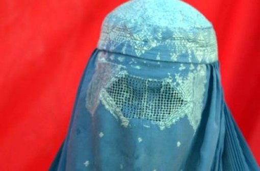 Burka-Trägerin Quelle: Unbekannt
