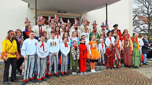 Die Narrenmesse in St. Gallus stärkte die Gemeinde am Morgen des Fasnetssonntags. Foto: Zunft