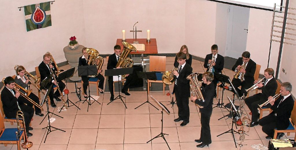 In der Hochdorfer Michaelskirche wurde wieder einmal hochkarätige Bläser-Musik geboten. Das Ensemble Brass+ gastierte mit einem abwechslungsreichen Programm. Foto: Halter Foto: Schwarzwälder-Bote