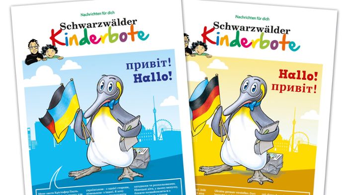 Kinderbote erscheint auf Ukrainisch und Deutsch