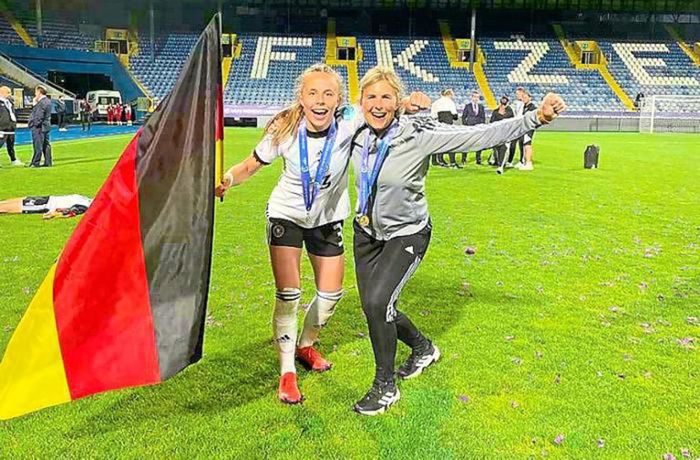 Europameisterin aus Lauffen: Laura Gloning spielt bei der U17-EM groß auf