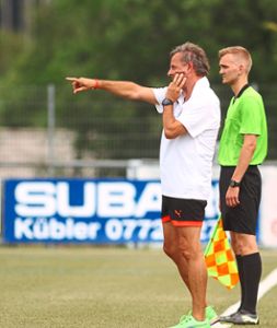 Alexander Fischinger  gibt beim  FC Schonach nicht mehr die Richtung vor. Foto: Gerd Kienzler