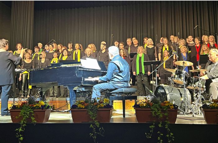 Popchor Baiersbronn: Verspätetes Konzert zum Jubiläum
